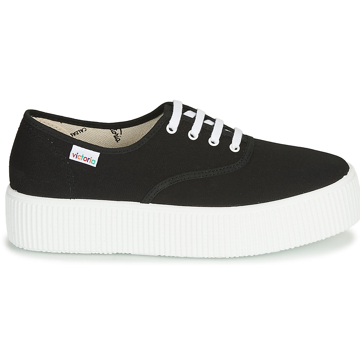 Sneakers basse donne Victoria  1915 DOBLE LONA  Nero 