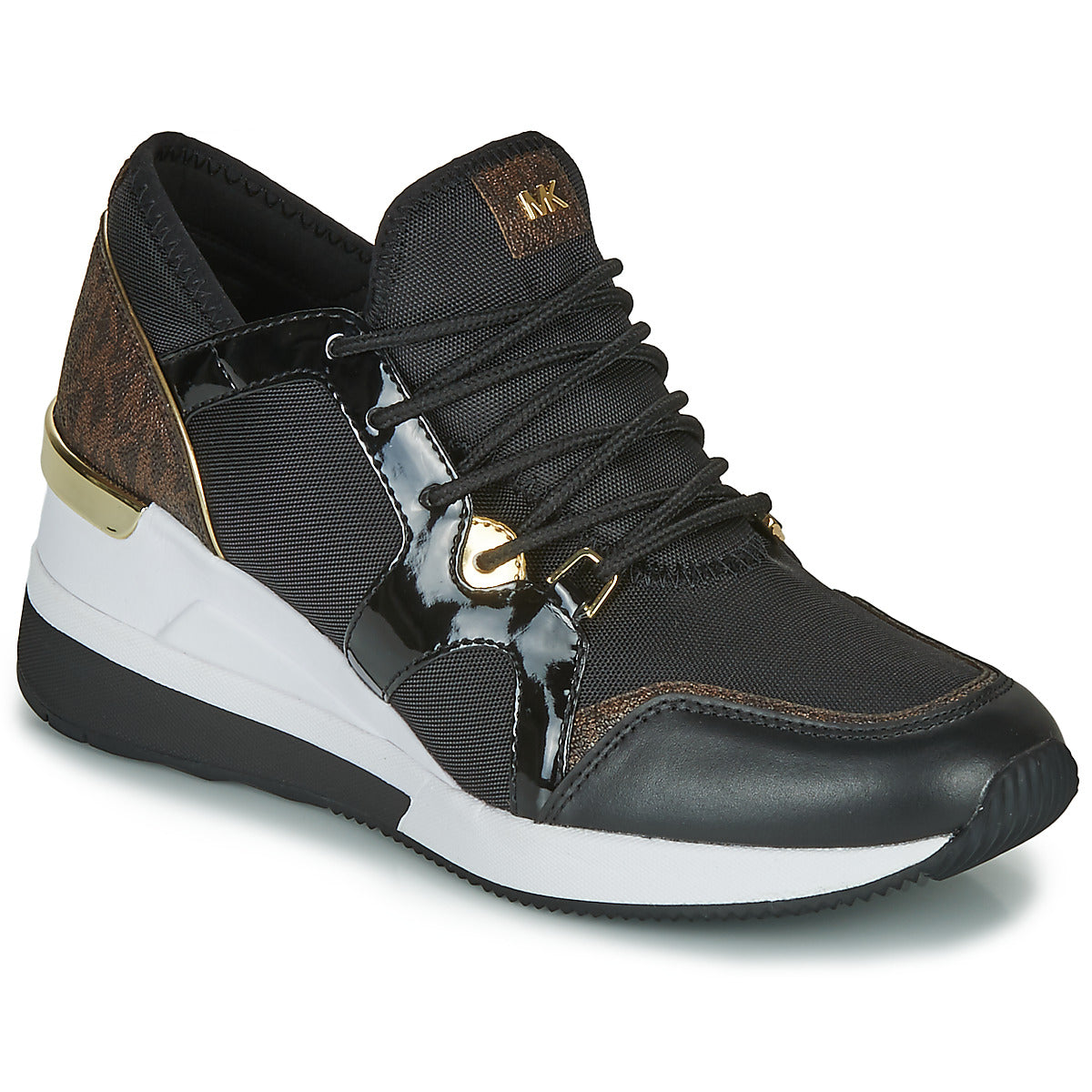 Sneakers basse donne MICHAEL Michael Kors  LIV TRAINER  Nero 