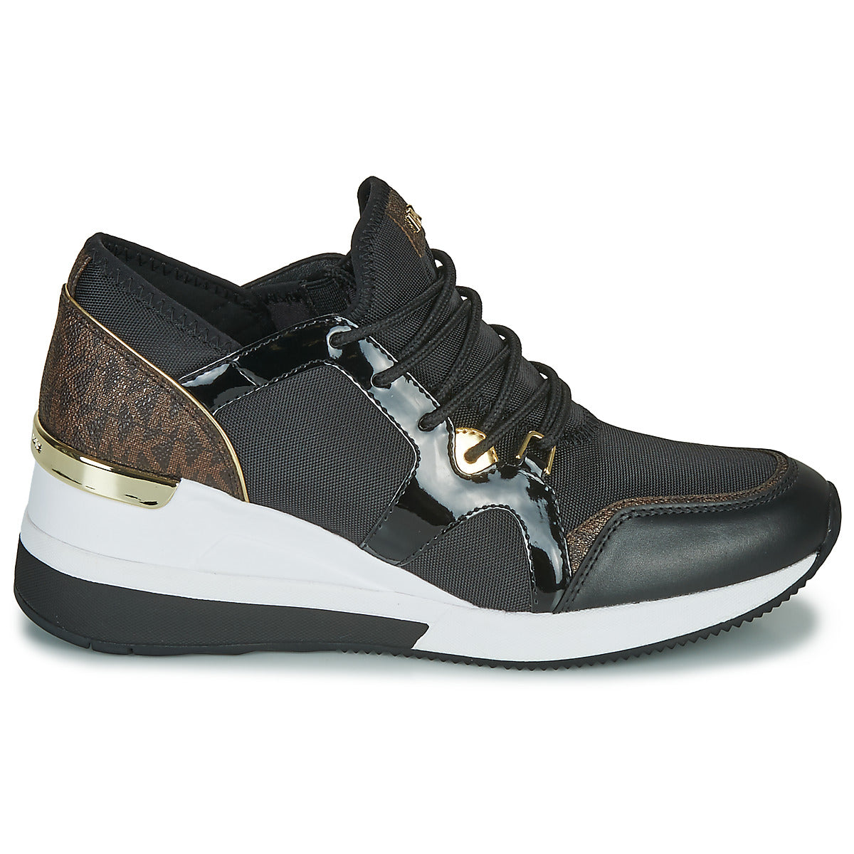 Sneakers basse donne MICHAEL Michael Kors  LIV TRAINER  Nero 