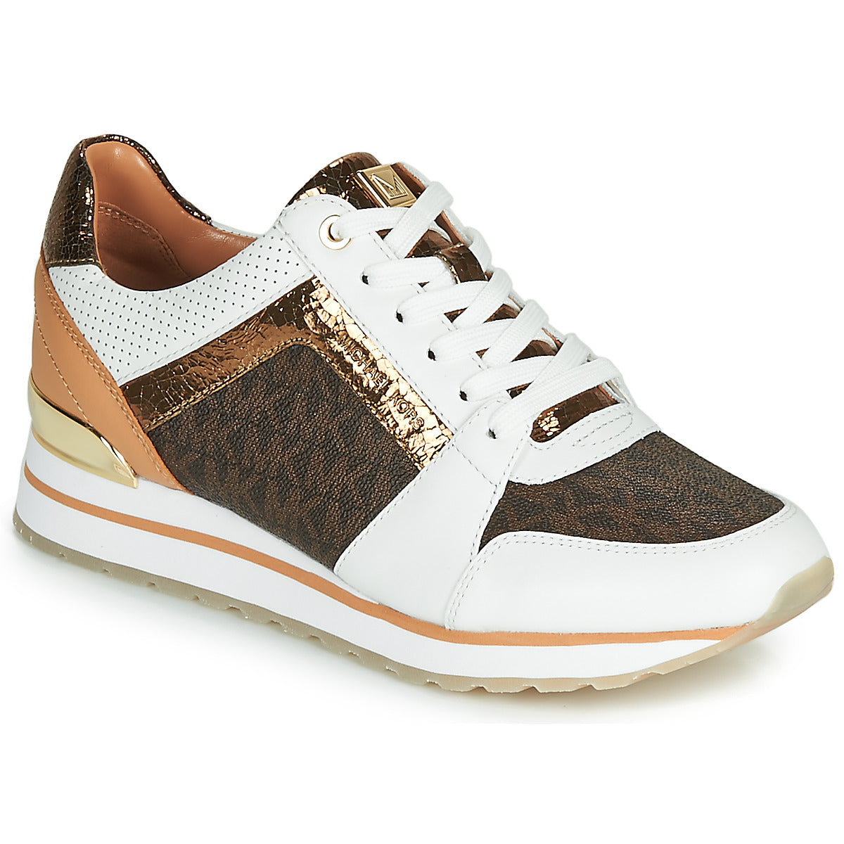 Sneakers basse donne MICHAEL Michael Kors  BILLIE TRAINER  Bianco 