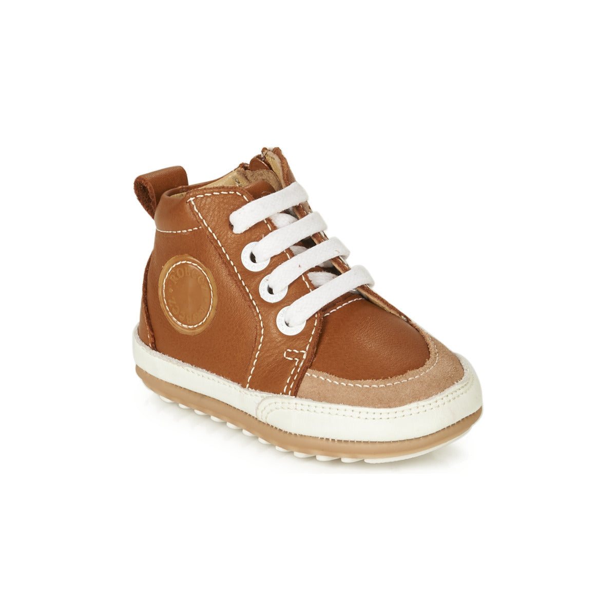 Scarpe bambini ragazzo Robeez  MIGO  Marrone 