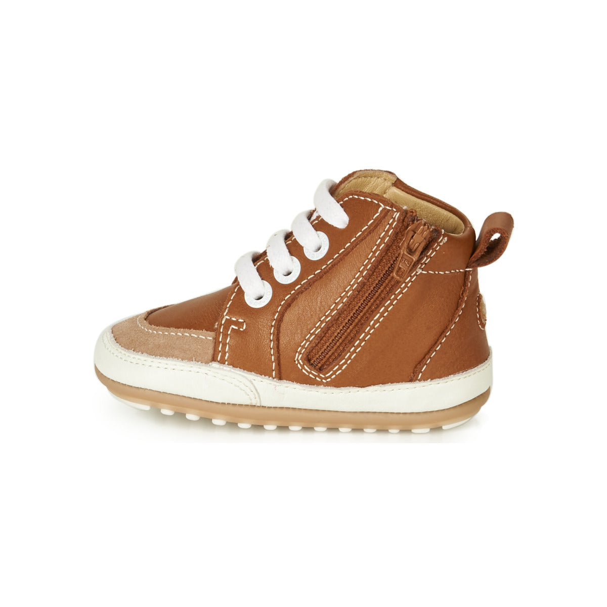 Scarpe bambini ragazzo Robeez  MIGO  Marrone 