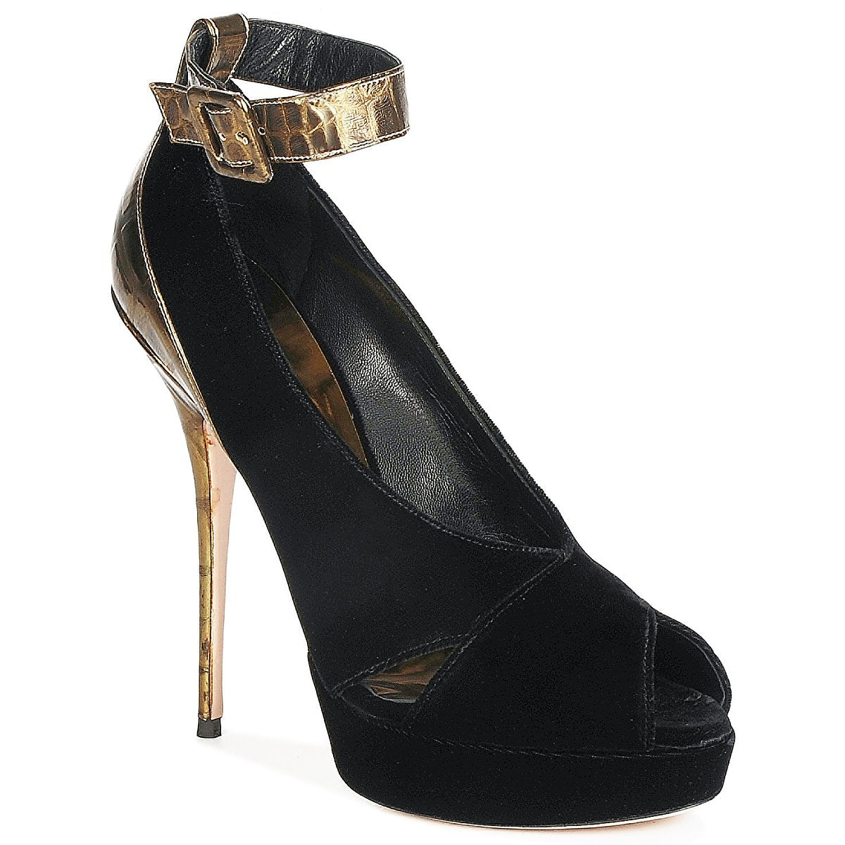 Scarpe donne Sebastian  VELLURE  Nero 