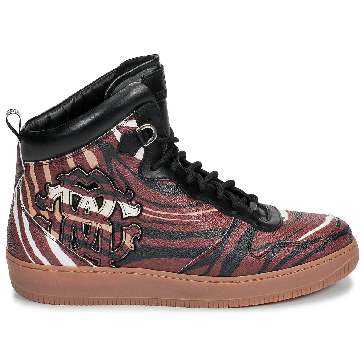 Sneakers alte uomini Roberto Cavalli  8343  Marrone 