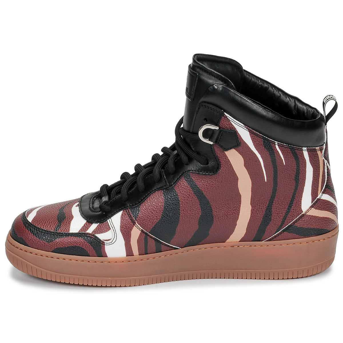 Sneakers alte uomini Roberto Cavalli  8343  Marrone 