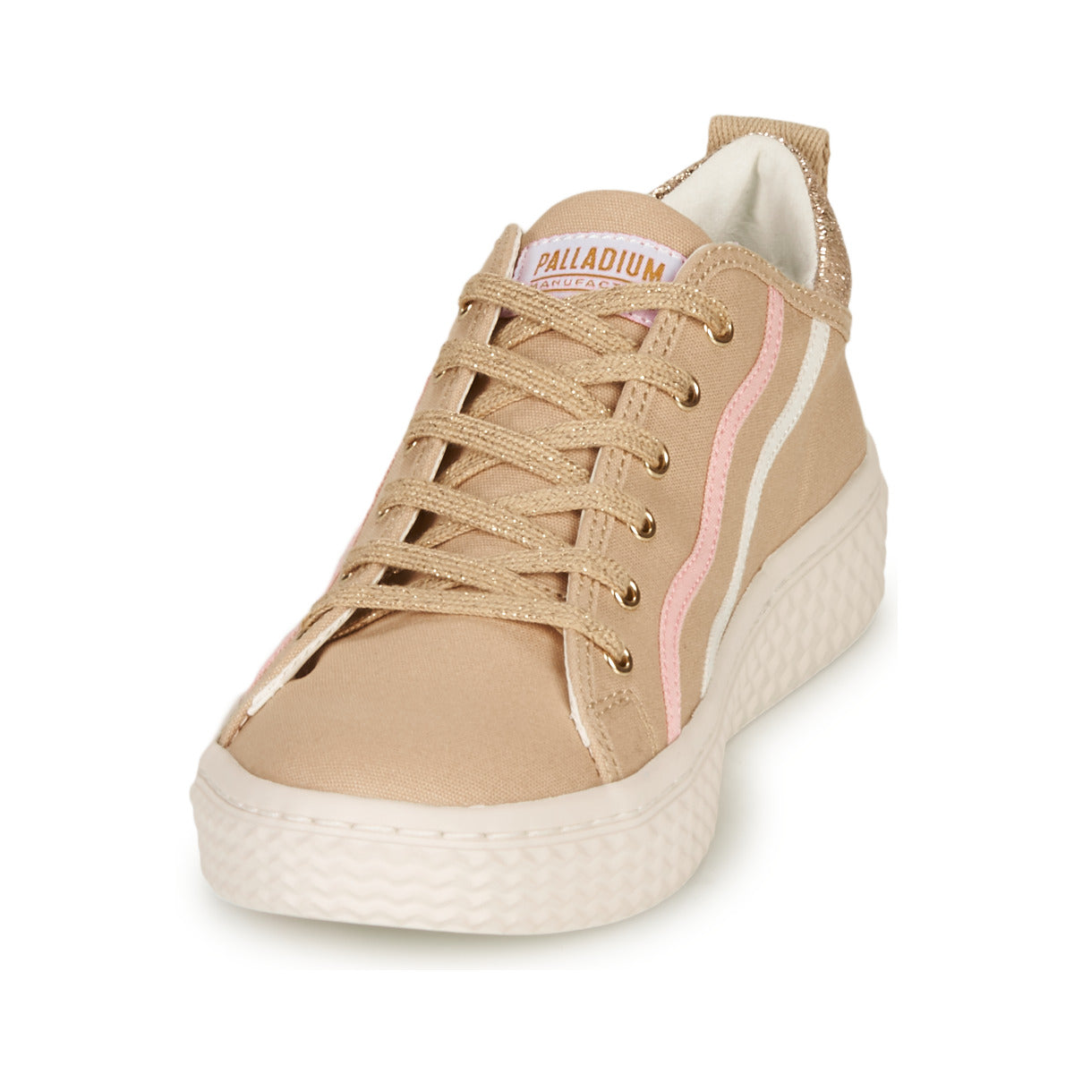 Sneakers basse donne Palladium  TEMPO 02 CVS  Beige 