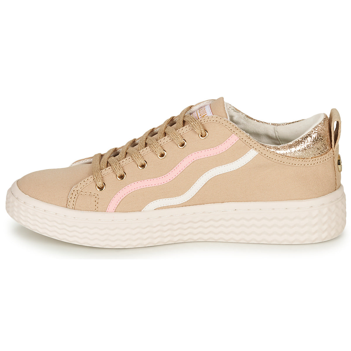 Sneakers basse donne Palladium  TEMPO 02 CVS  Beige 