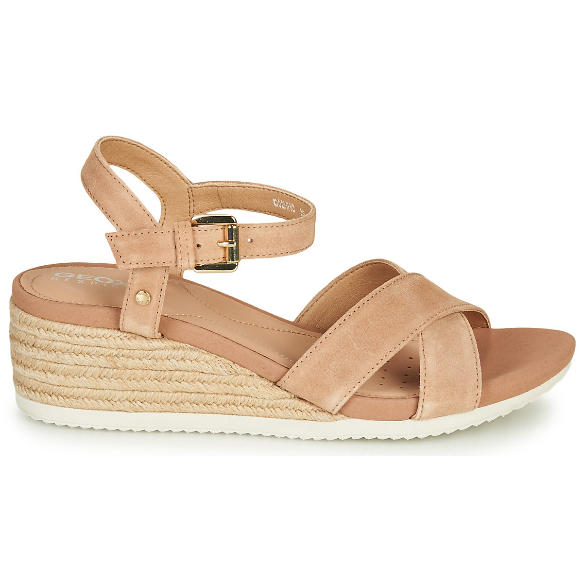 Sandali donne Geox  D ISCHIA CORDA  Beige 