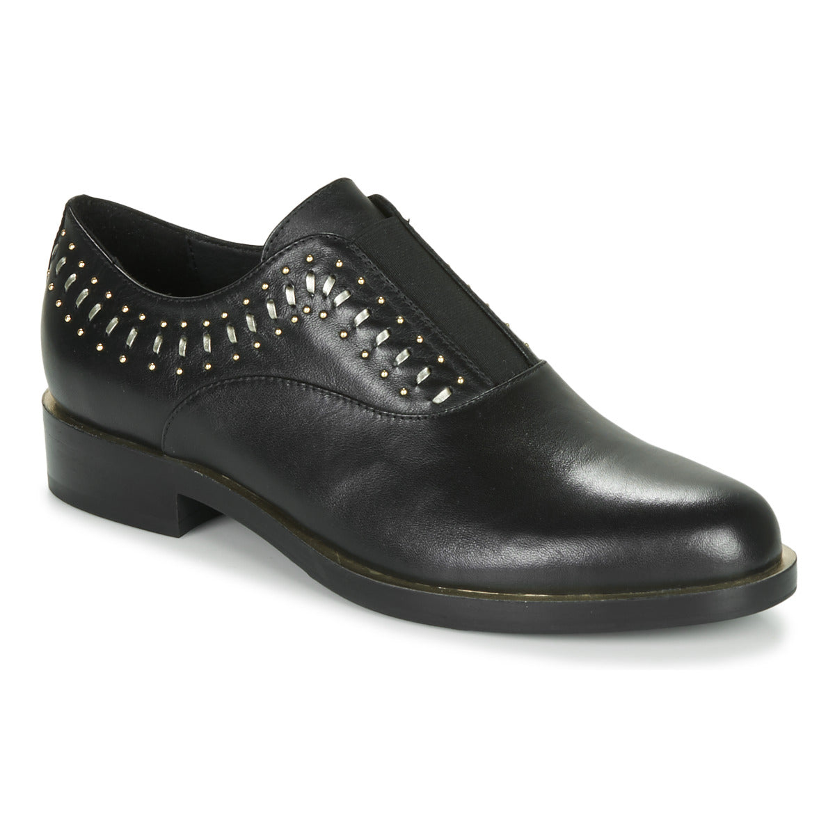 Scarpe donne Geox  D BROGUE S  Nero 