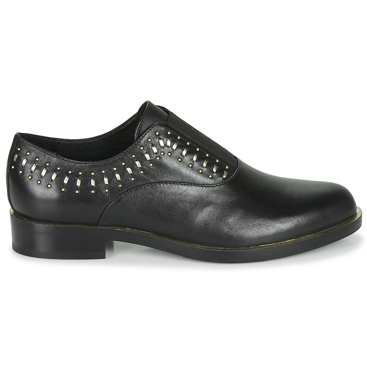 Scarpe donne Geox  D BROGUE S  Nero 