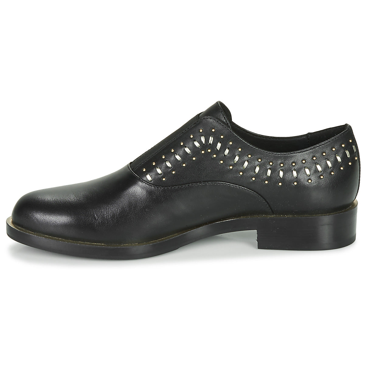 Scarpe donne Geox  D BROGUE S  Nero 