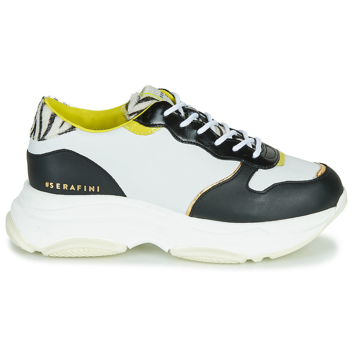 Sneakers basse donne Serafini  BROOKLYN  Nero 