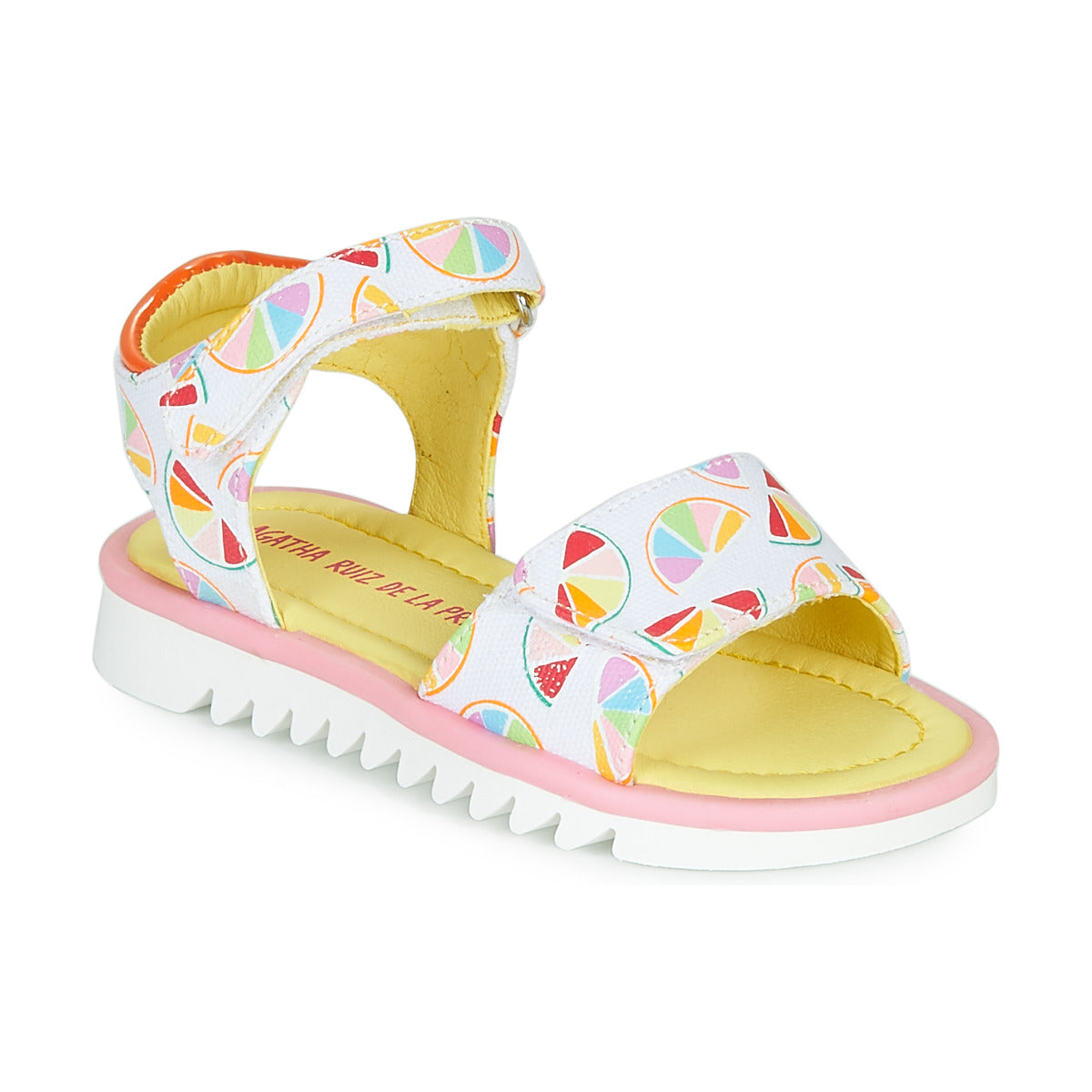 Sandali bambini ragazza Agatha Ruiz de la Prada  SMILES  Bianco 