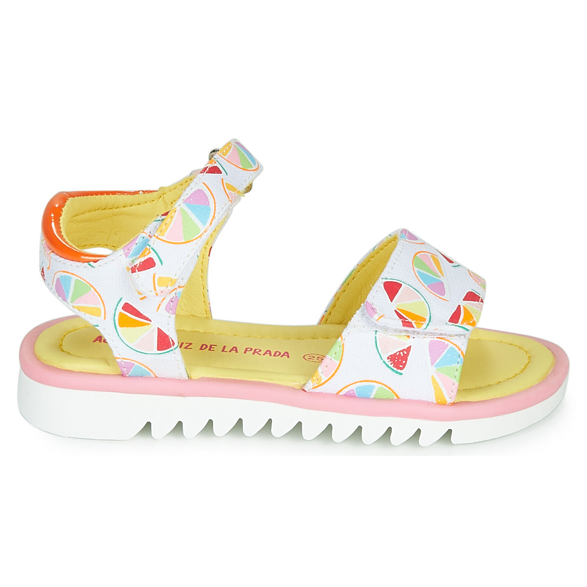 Sandali bambini ragazza Agatha Ruiz de la Prada  SMILES  Bianco 