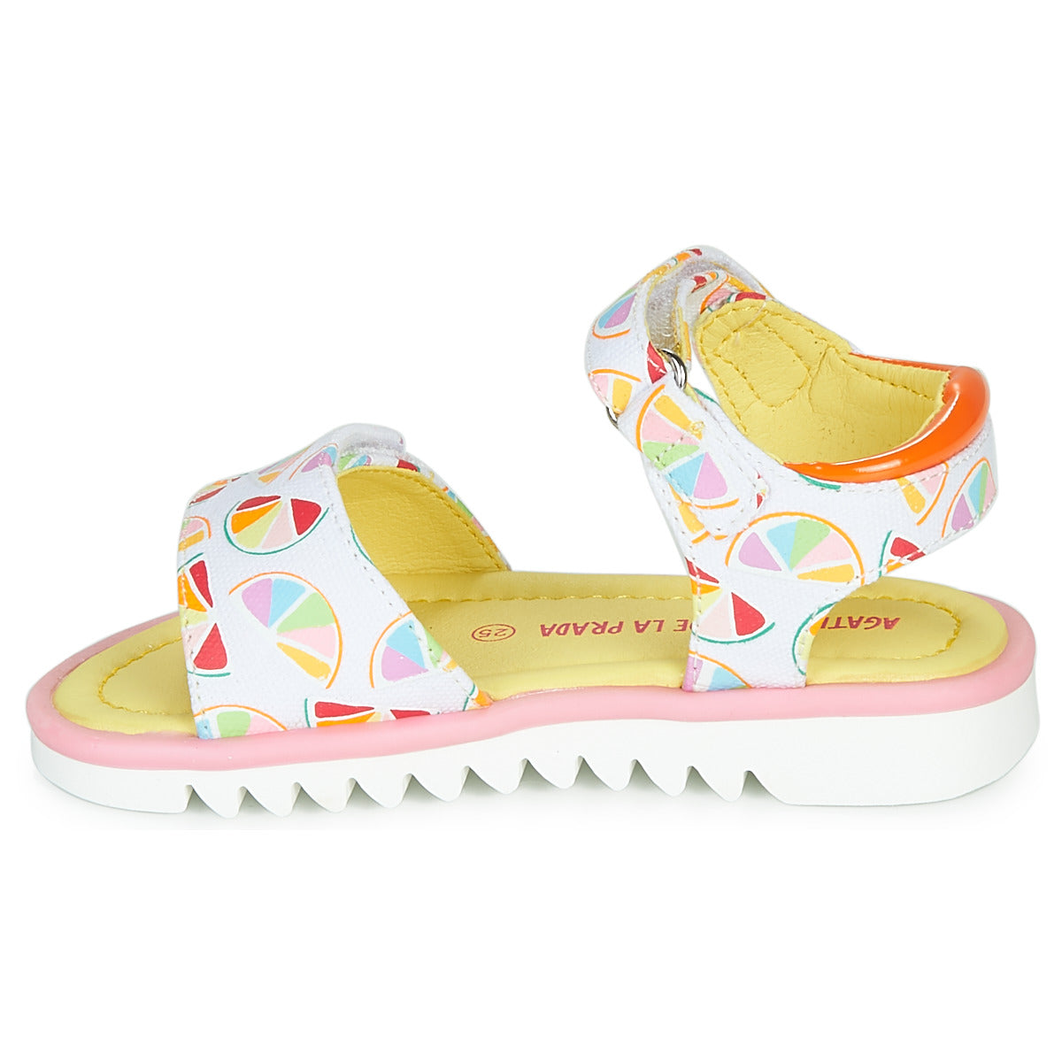 Sandali bambini ragazza Agatha Ruiz de la Prada  SMILES  Bianco 