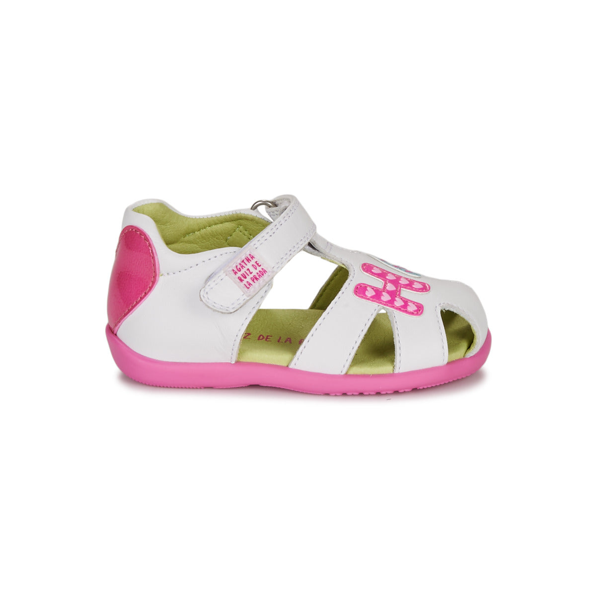 Sandali bambini ragazza Agatha Ruiz de la Prada  HAPPY  Bianco 