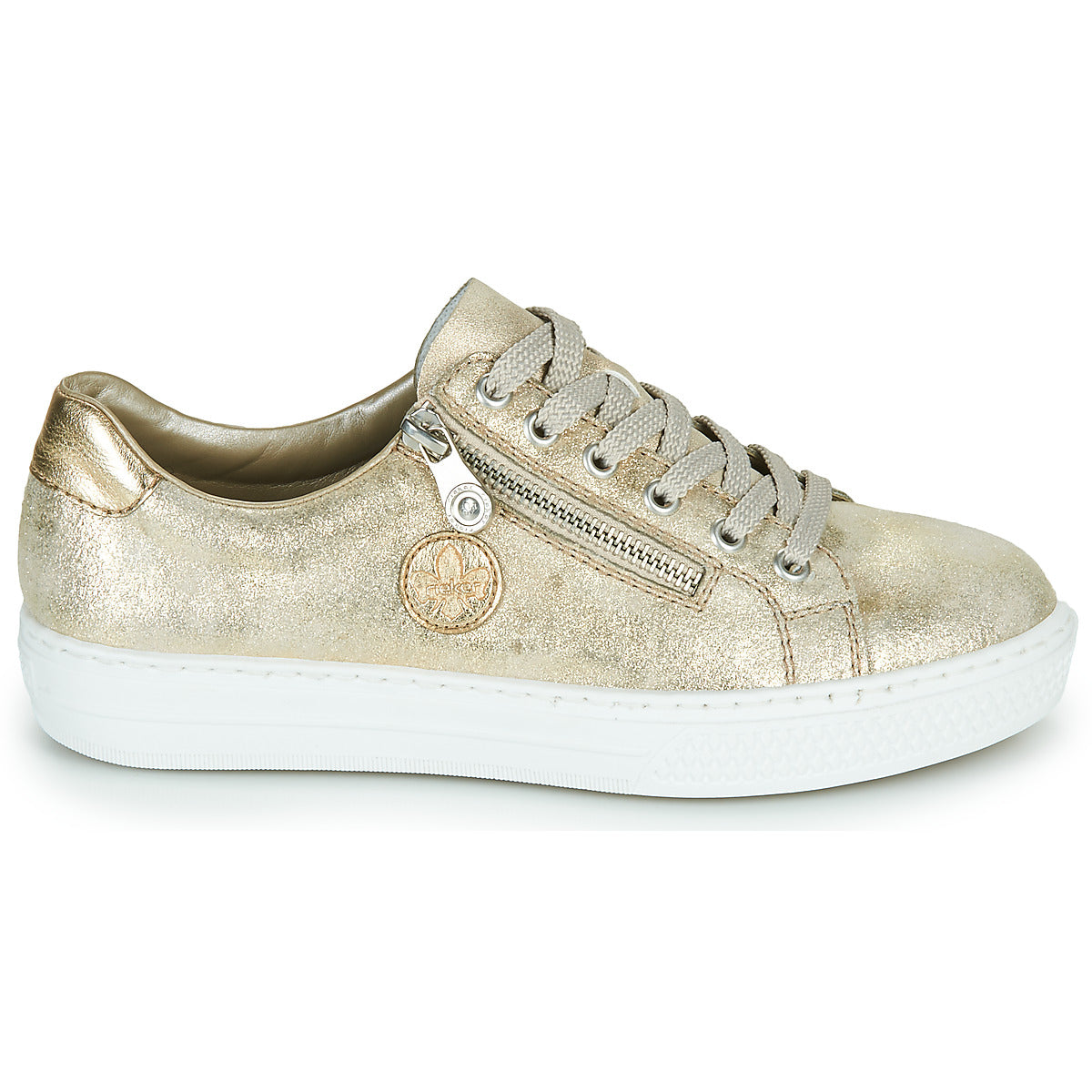 Sneakers basse donne Rieker  LIROS  Oro 