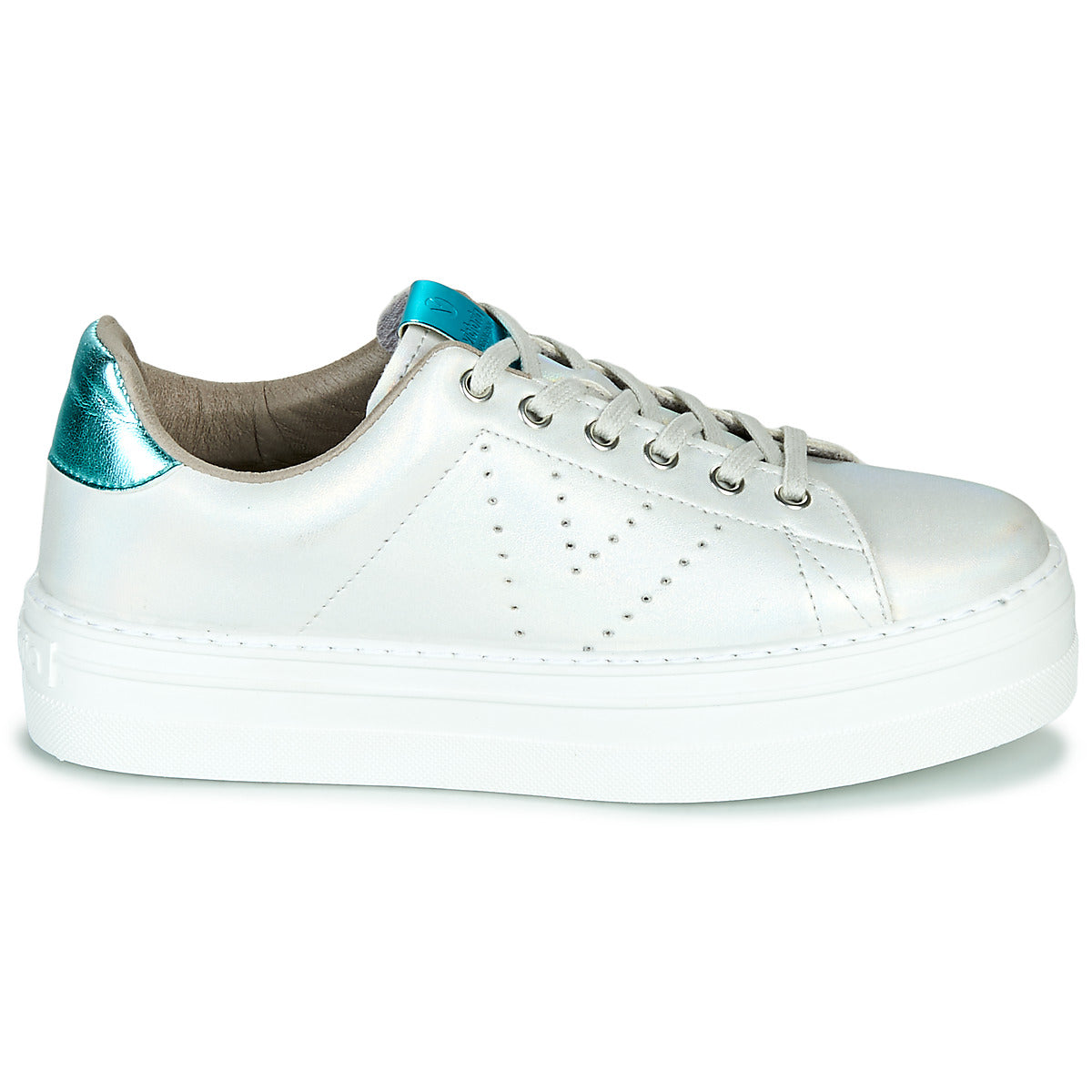 Sneakers basse donne Victoria  BARCELONA METAL  Bianco 