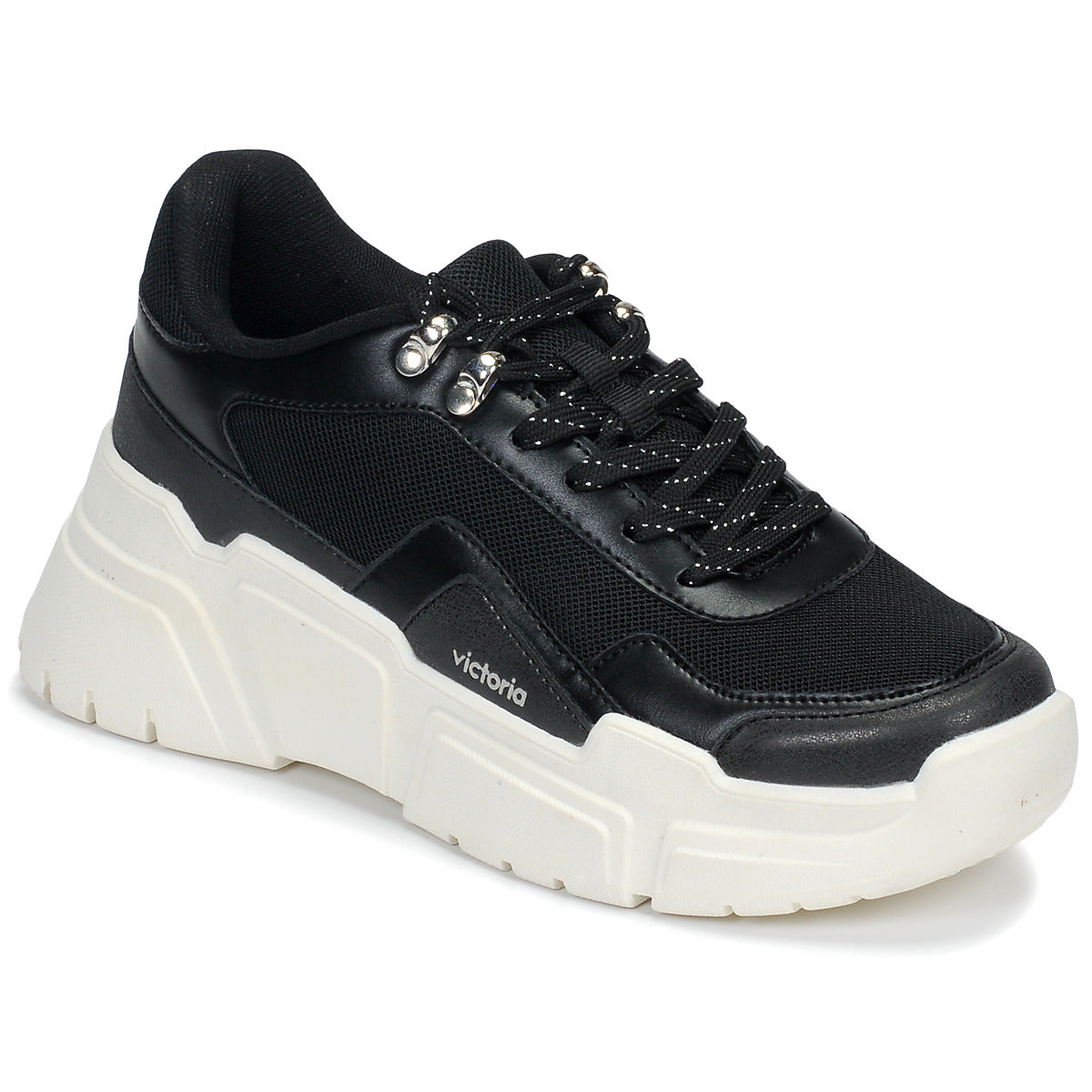 Sneakers basse donne Victoria  TOTEM  Nero 