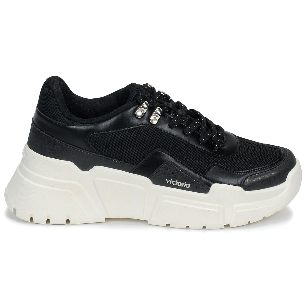 Sneakers basse donne Victoria  TOTEM  Nero 