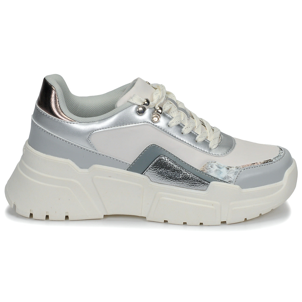 Sneakers basse donne Victoria  TOTEM MONO  Bianco 