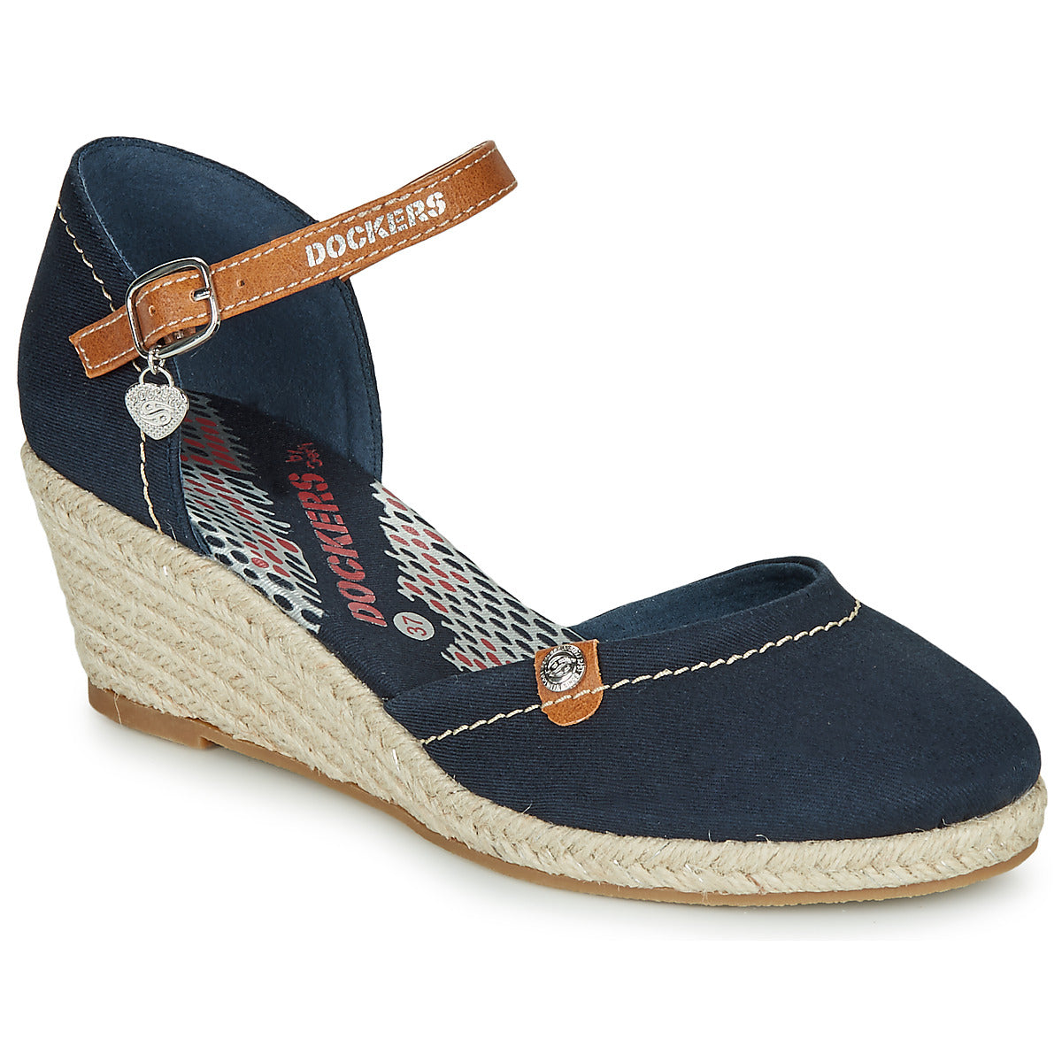 Scarpe Espadrillas donne Dockers by Gerli  36IS210-667  Blu 