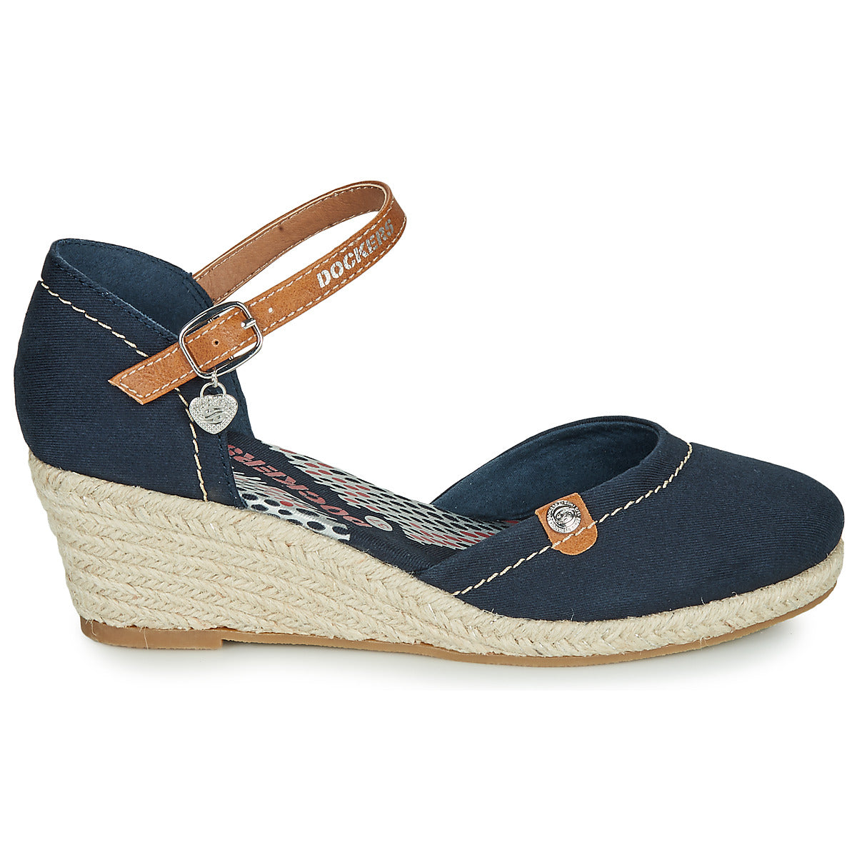 Scarpe Espadrillas donne Dockers by Gerli  36IS210-667  Blu 