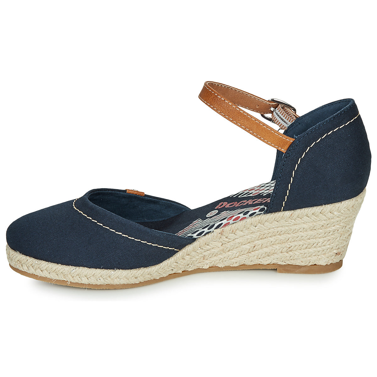 Scarpe Espadrillas donne Dockers by Gerli  36IS210-667  Blu 