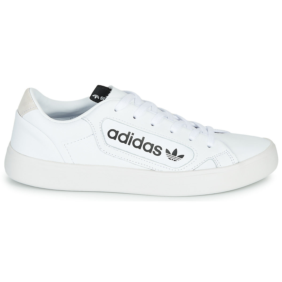 Sneakers basse donne adidas  adidas SLEEK W  Bianco 