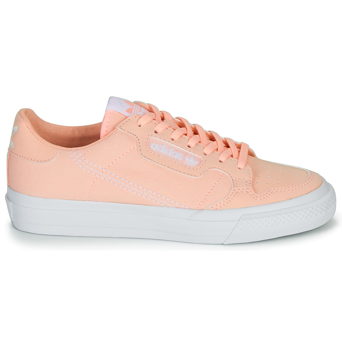 Scarpe bambini ragazza adidas  CONTINENTAL VULC J  Rosa 