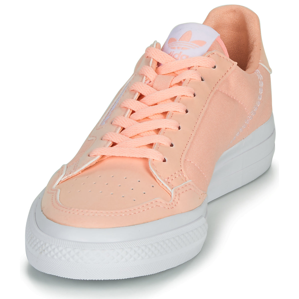 Scarpe bambini ragazza adidas  CONTINENTAL VULC J  Rosa 