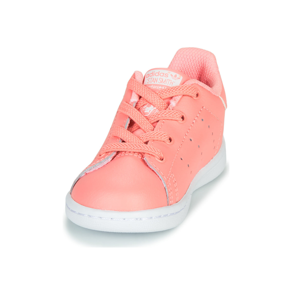 Scarpe bambini ragazza adidas  STAN SMITH EL I  Rosa 