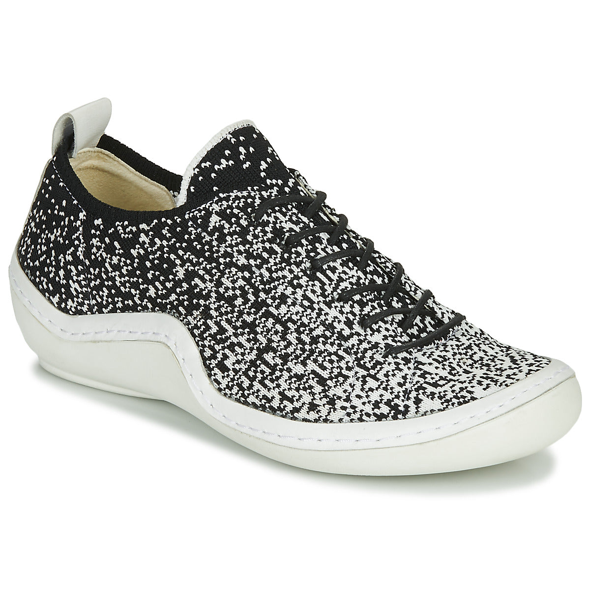 Sneakers basse donne Think  KAPSL  Nero 