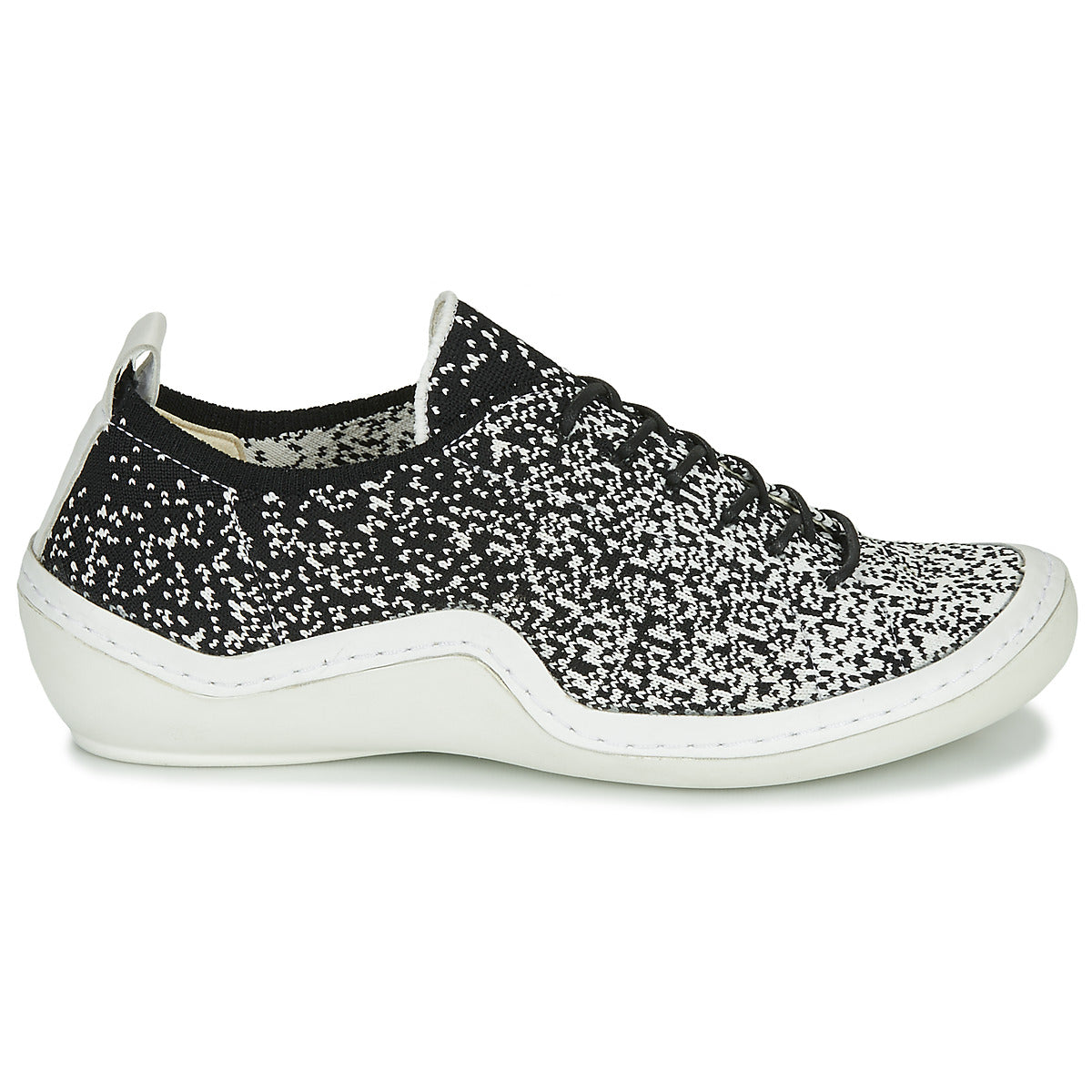 Sneakers basse donne Think  KAPSL  Nero 