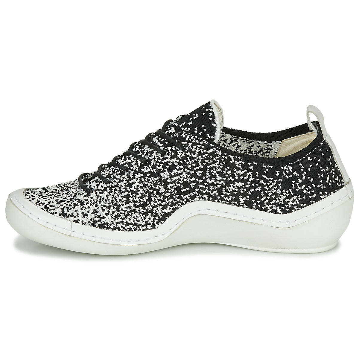 Sneakers basse donne Think  KAPSL  Nero 