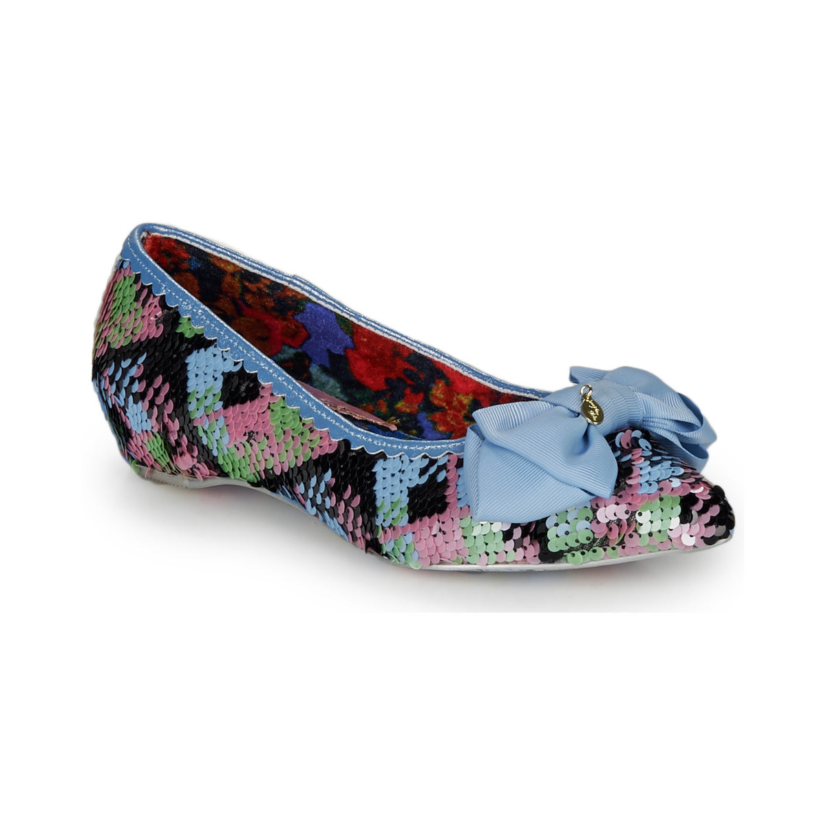 Ballerine donne Irregular Choice  MINT SLICE  Blu 