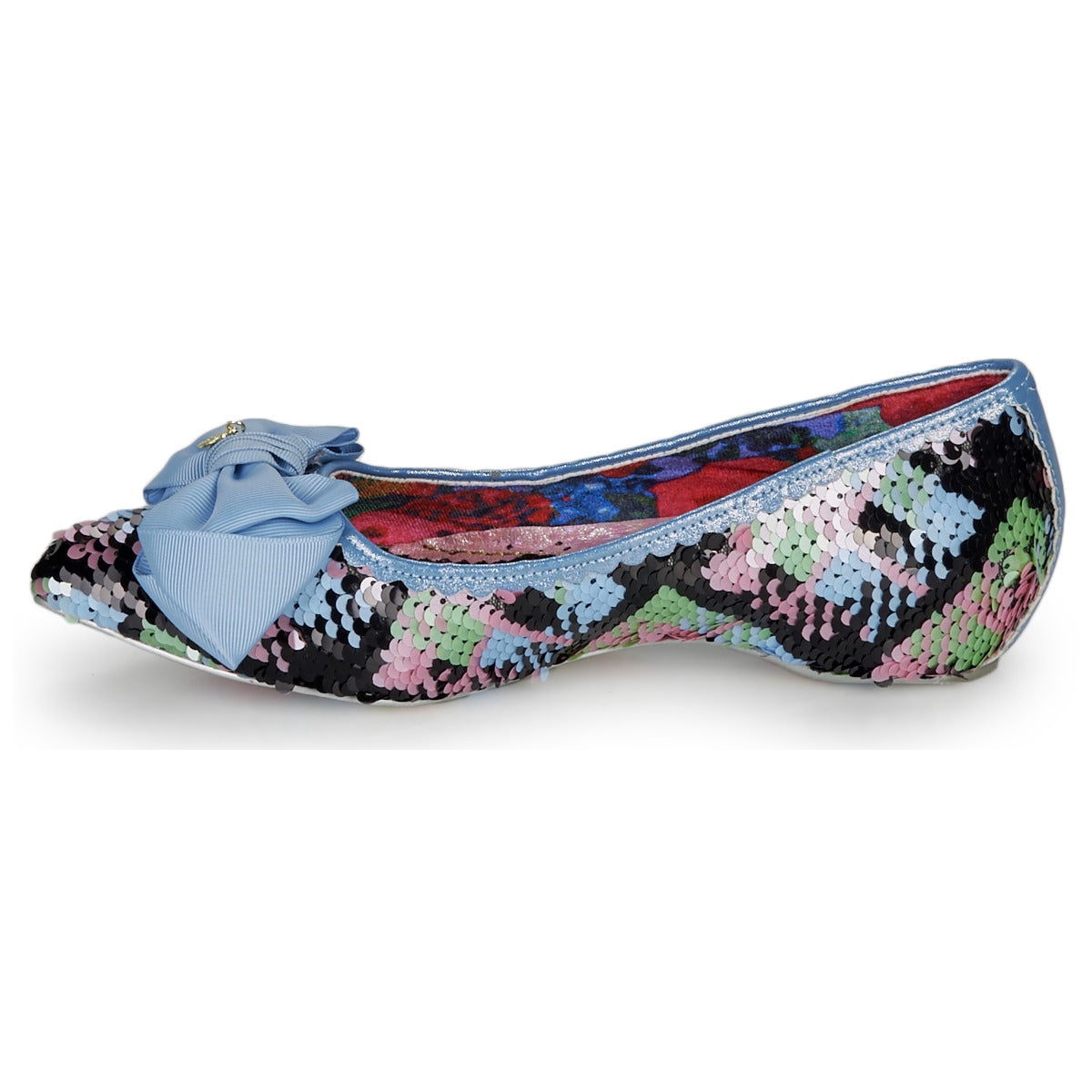 Ballerine donne Irregular Choice  MINT SLICE  Blu 