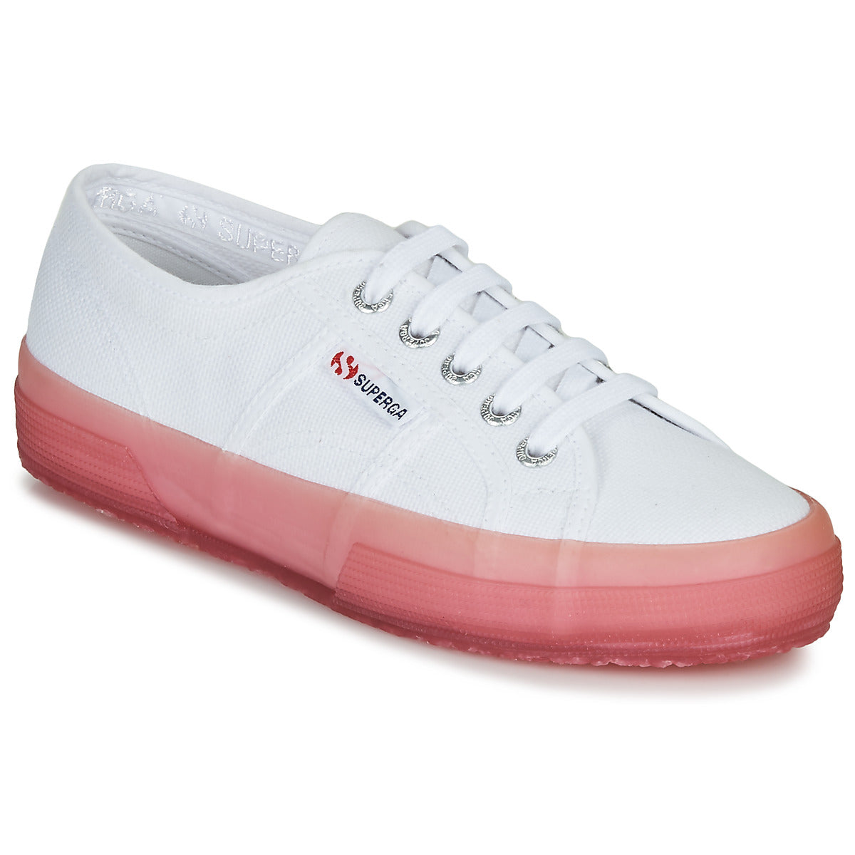 Sneakers basse donne Superga  2750-JELLYGUM COTU  Bianco 