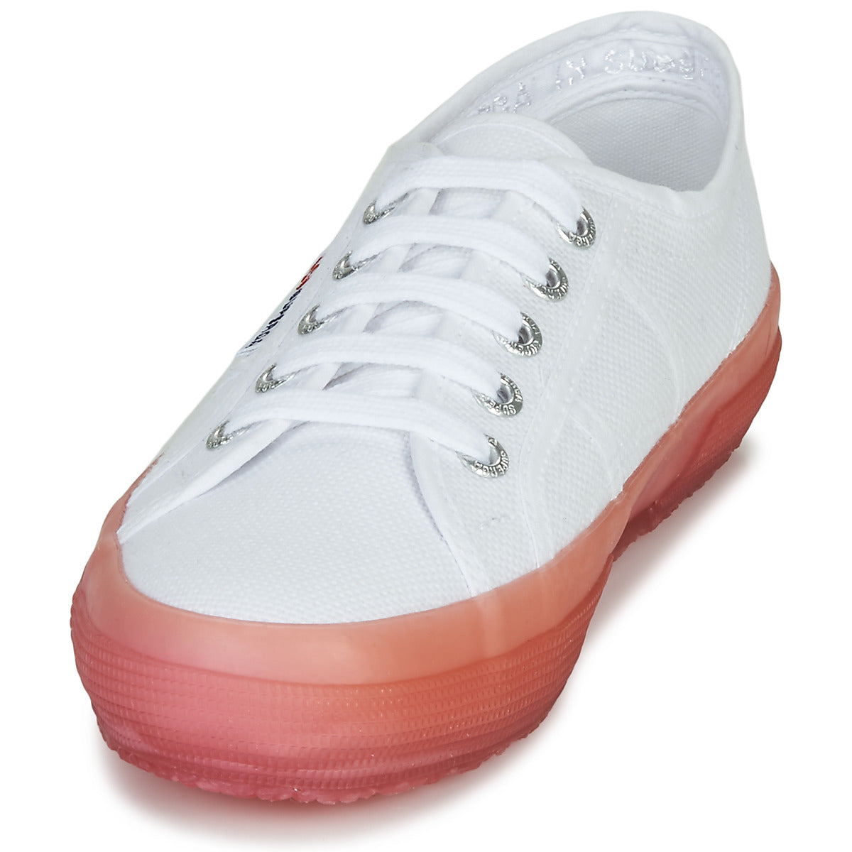 Sneakers basse donne Superga  2750-JELLYGUM COTU  Bianco 