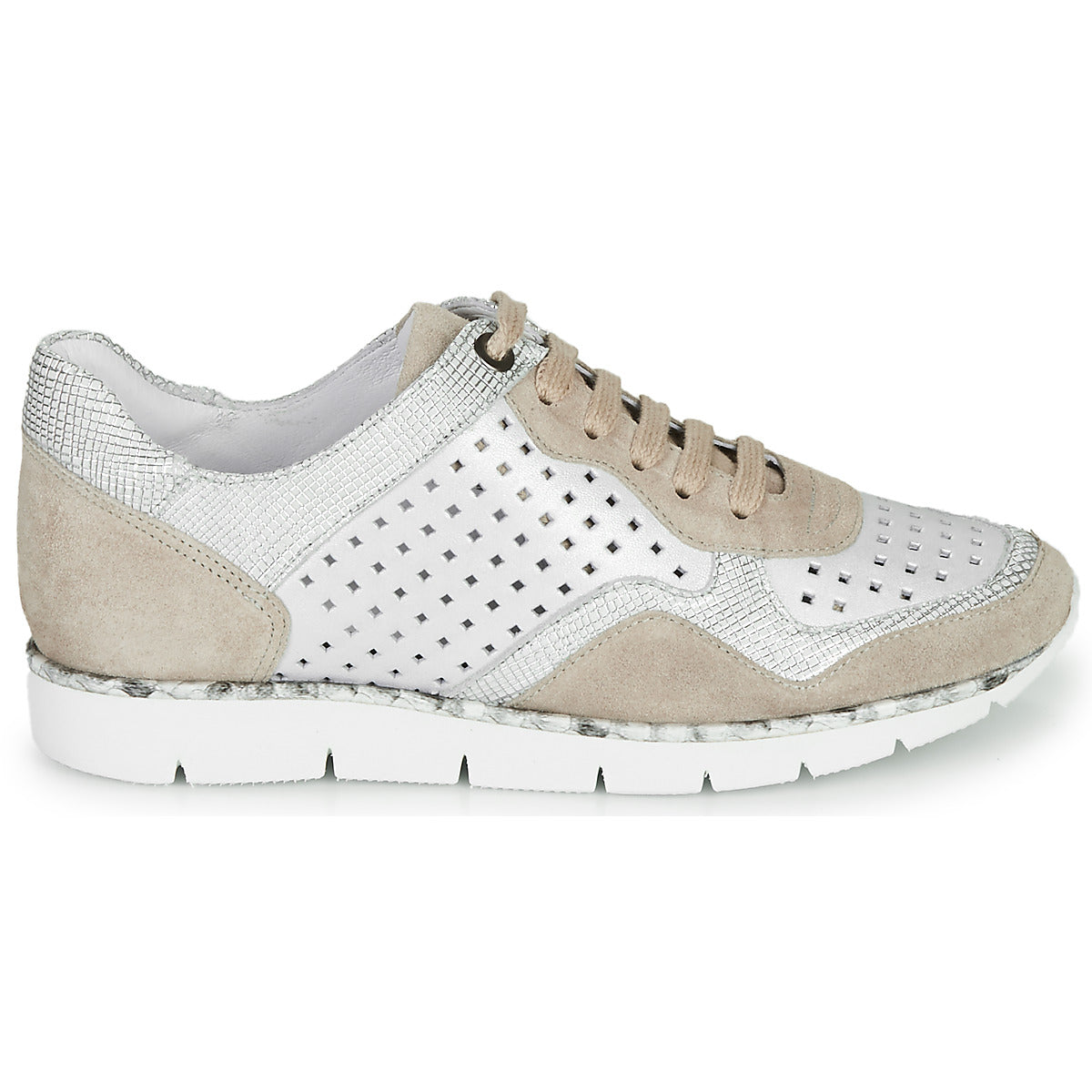 Sneakers basse donne Regard  JARD V4 CROSTA P STONE  Bianco 