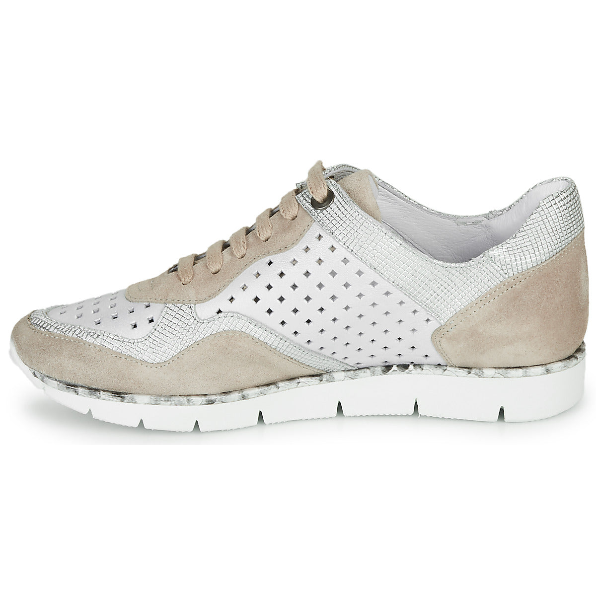 Sneakers basse donne Regard  JARD V4 CROSTA P STONE  Bianco 