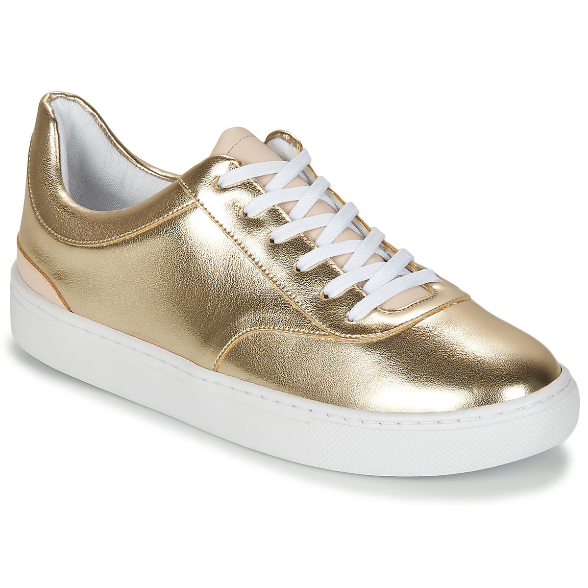 Sneakers basse donne André  VIORNE  Oro 