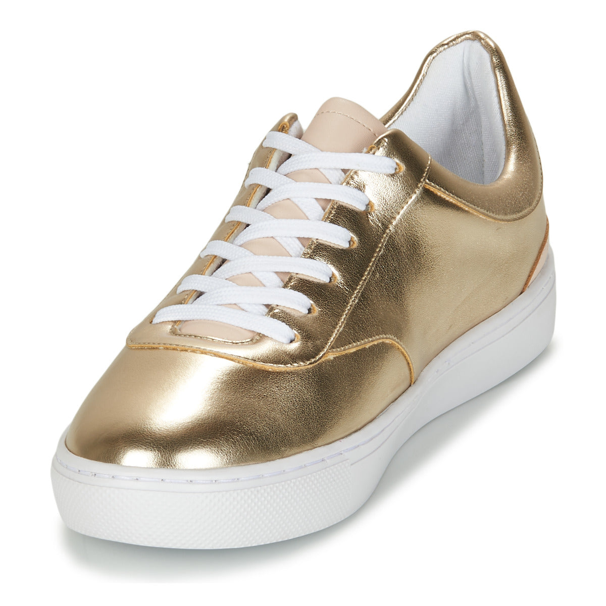 Sneakers basse donne André  VIORNE  Oro 