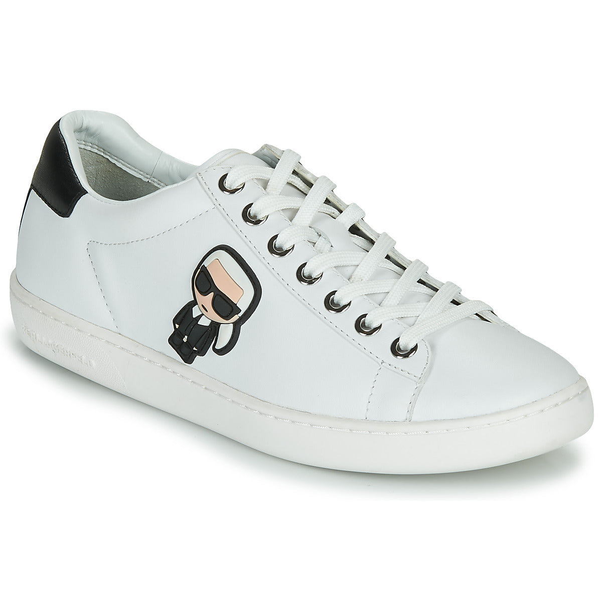 Sneakers basse donne Karl Lagerfeld  KUPSOLE II KARL IKONIC LO LACE  Bianco 