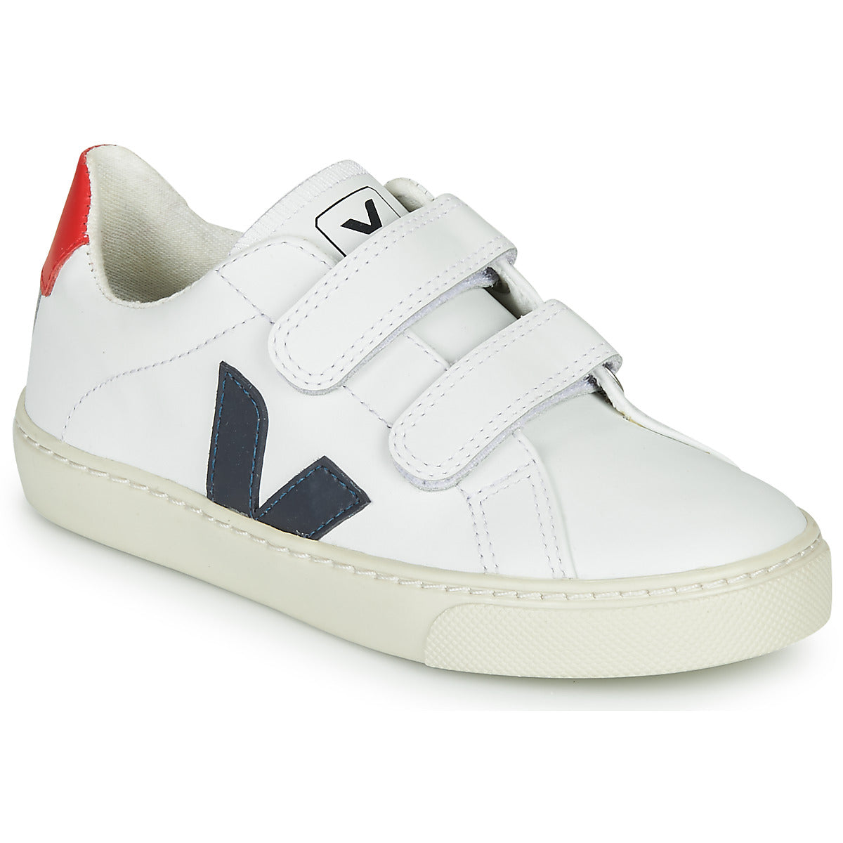 Scarpe bambini ragazzo Veja  SMALL-ESPLAR-VELCRO  Bianco 