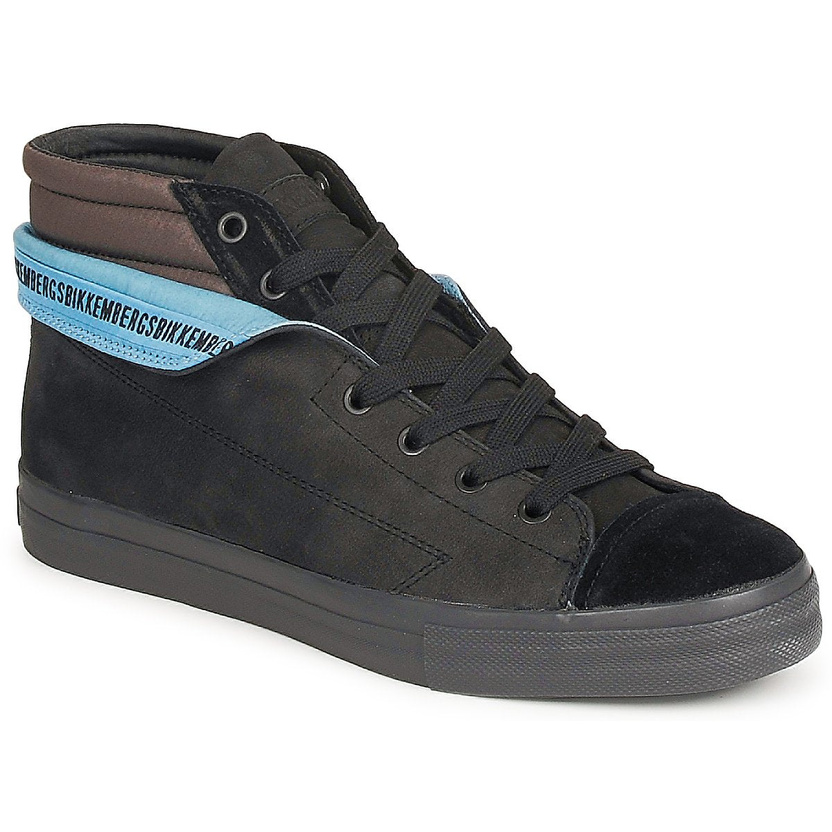 Sneakers alte uomini Bikkembergs  PLUS MID SUEDE  Nero 