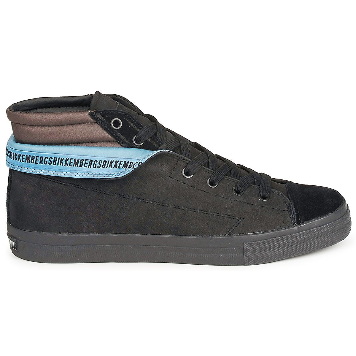 Sneakers alte uomini Bikkembergs  PLUS MID SUEDE  Nero 