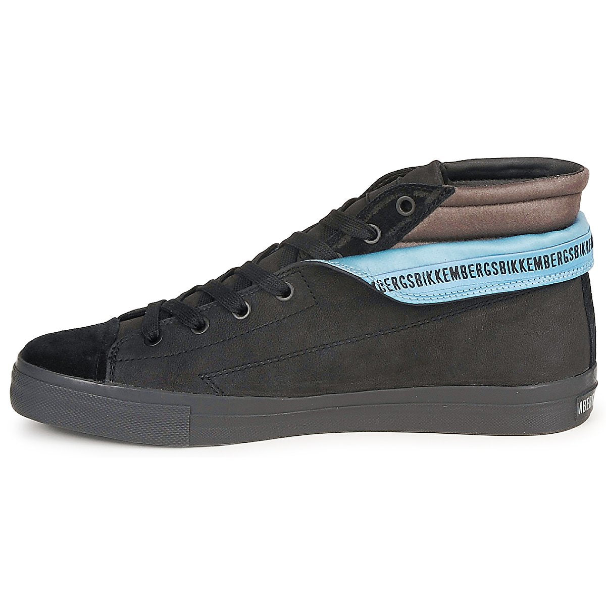 Sneakers alte uomini Bikkembergs  PLUS MID SUEDE  Nero 