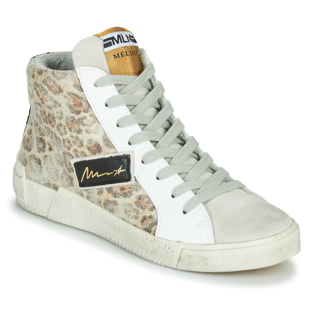 Sneakers alte donne Meline  NK5050  Beige 