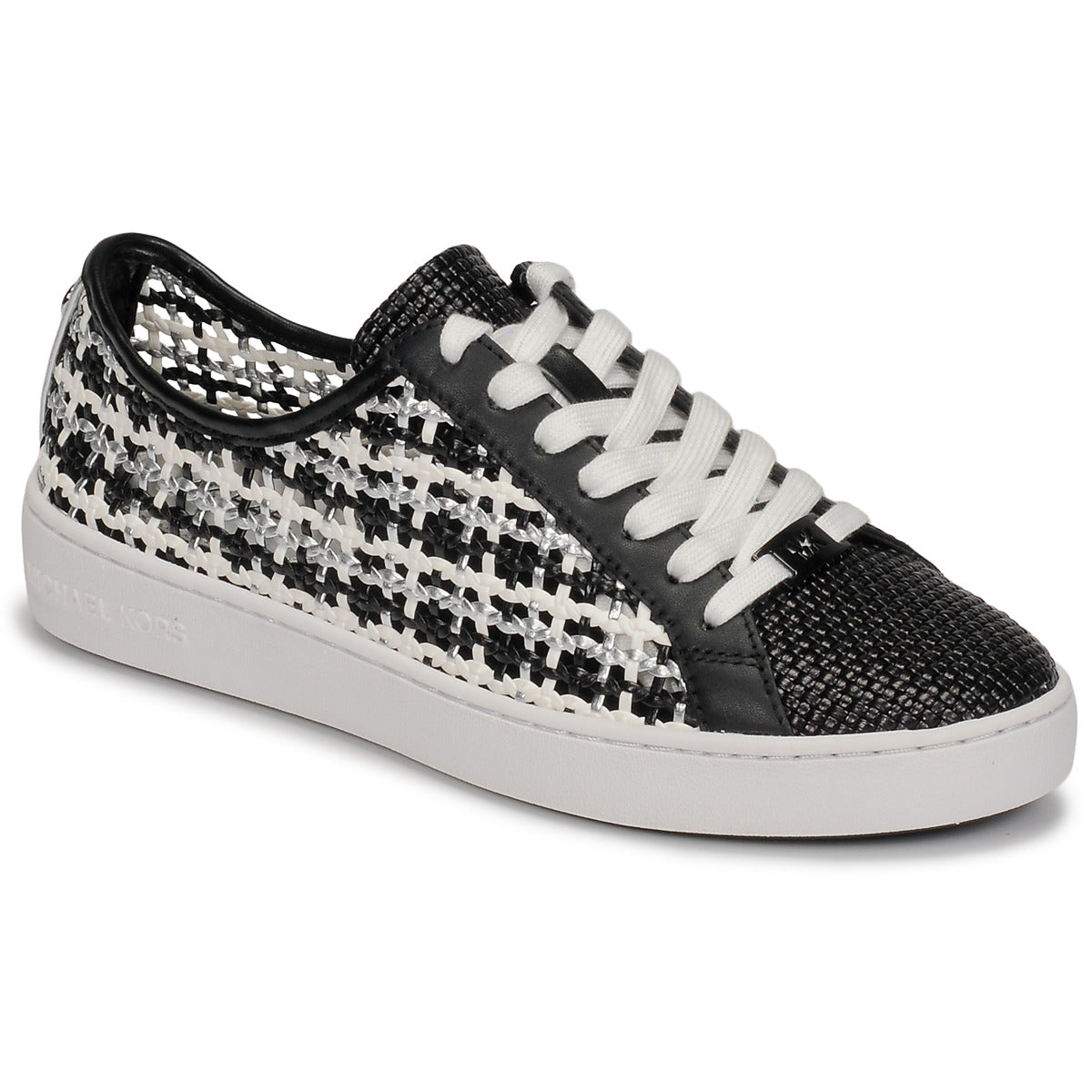 Sneakers basse donne MICHAEL Michael Kors  OLIVIA LACE UP  Bianco 